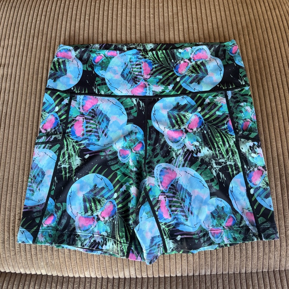 Constantly Varied Gear Vibrant Floral Athletic Shorts